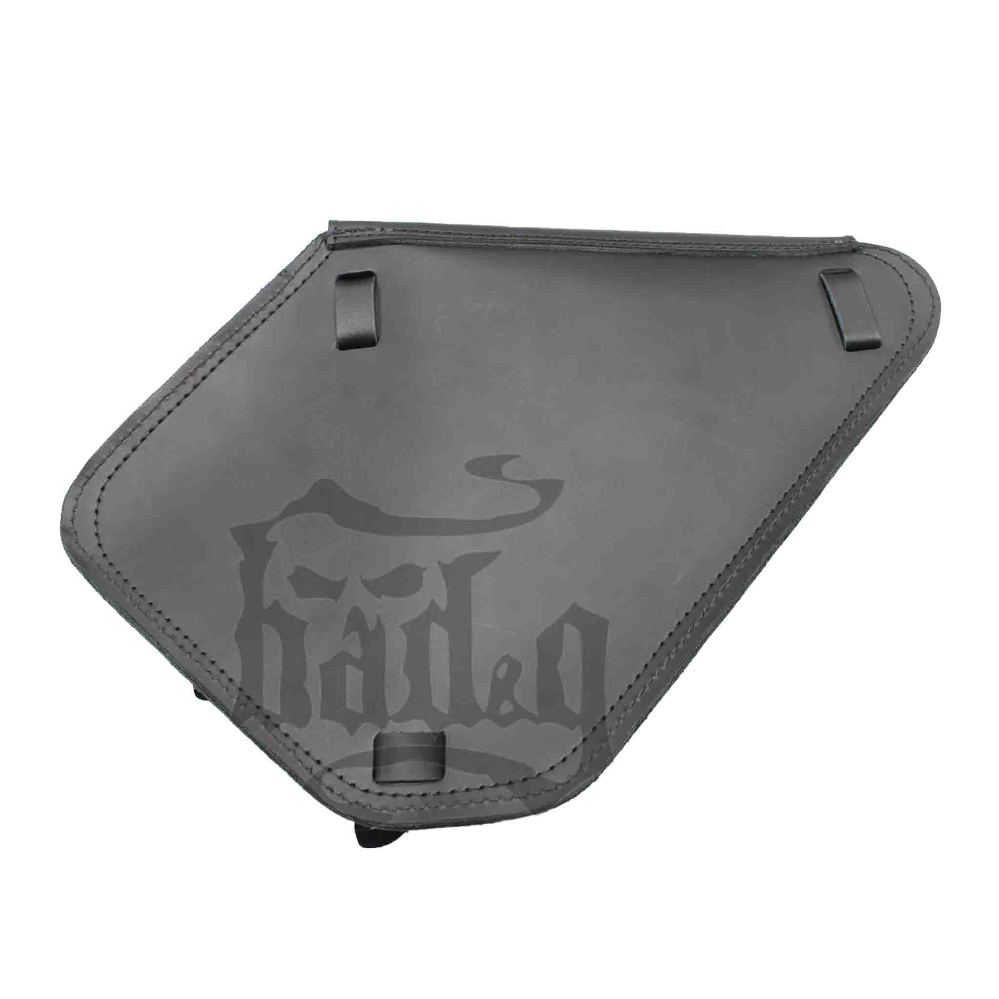 Upgrade your Harley-Davidson® Dyna with the DL02 Dyna Left Side Solo Bag. Hand crafted in USA with premium leather and top quality hardware. Durable and stylish, it's the perfect fit for your motorcycle.